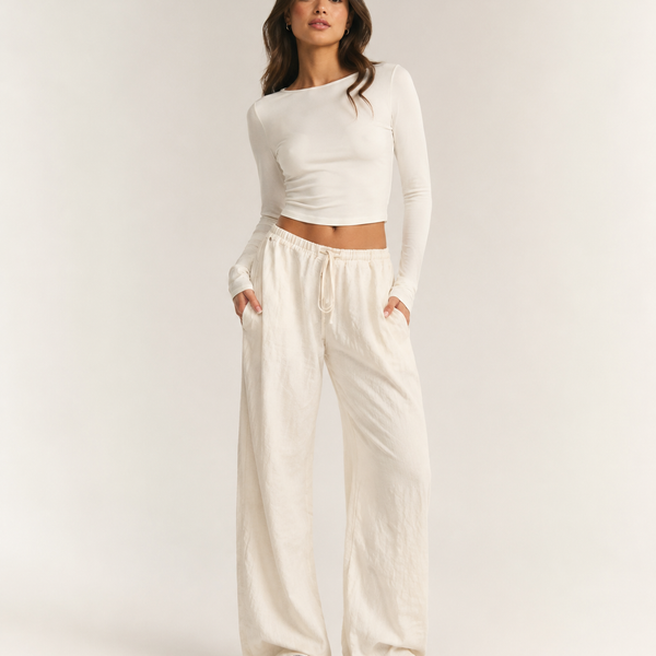 Relaxed Wide-Leg Pants