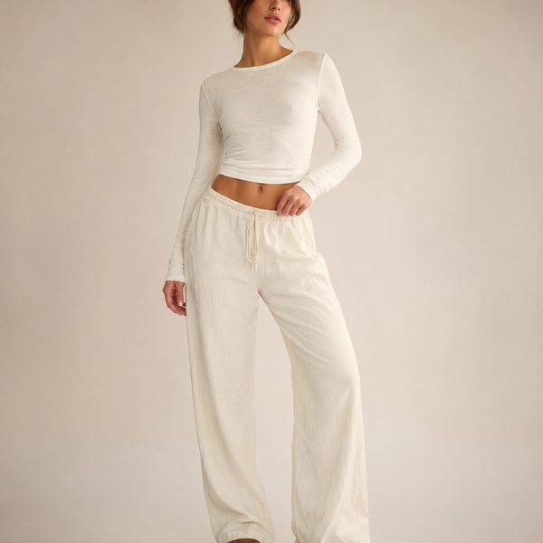 Relaxed Wide-Leg Pants