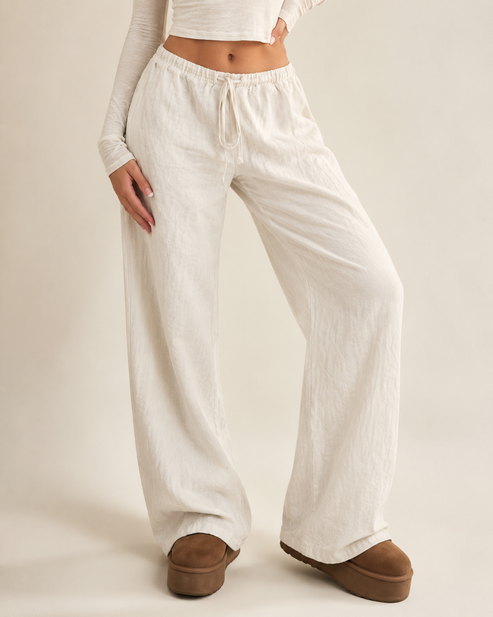 Relaxed Wide-Leg Pants