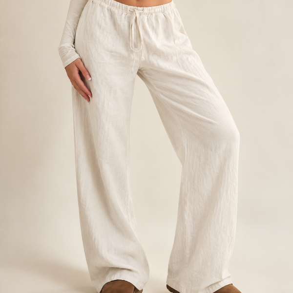 Relaxed Wide-Leg Pants