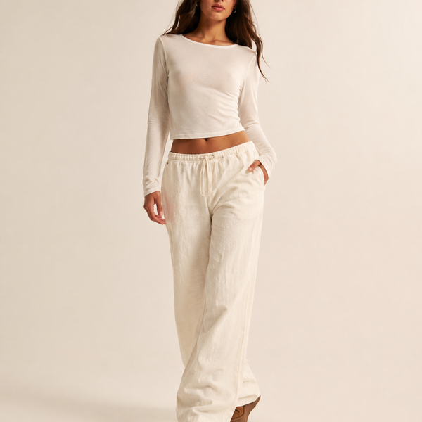 Relaxed Wide-Leg Pants