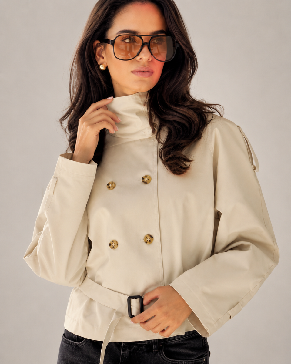 Der verkürzte Trenchcoat